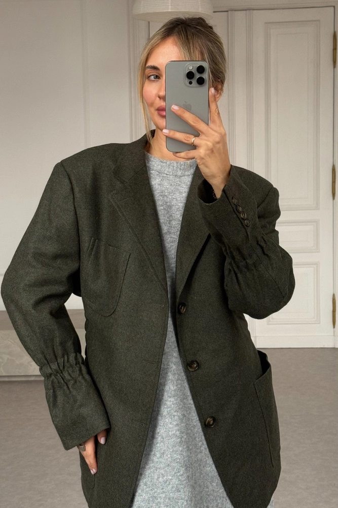 DARK GREEN ADJUSTABLE JACKET MODEL No2