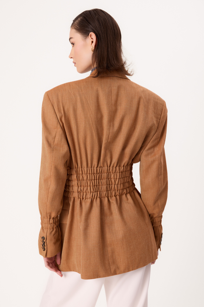 RED SLIM FIT JACKET MODEL No2