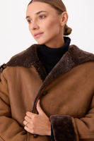 BROWN NATURAL SHEEPSKIN WITH EPADS