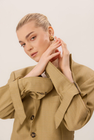  FITTED JACKET WITH BUCKLES MODEL No8