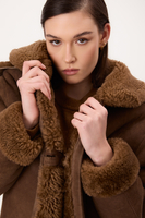 BROWN NATURAL SHEEPSKIN WITH EPADS