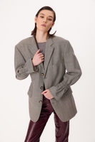 GRAY SLIM FIT JACKET MODEL No2