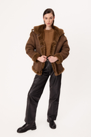 BROWN NATURAL SHEEPSKIN WITH EPADS