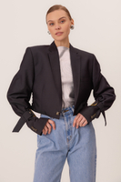 GRAPHITE FITTED JACKET MODEL No5