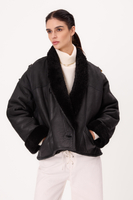 BLACK NATURAL SHEEPSKIN WITH EPADS