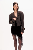 GRAPHITE JACKET No5 WITH BUCKLES