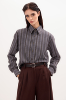 GREY SHIRT WITH STRIPES WITH STRONG ARMS AND DETACHABLE CUSHIONS