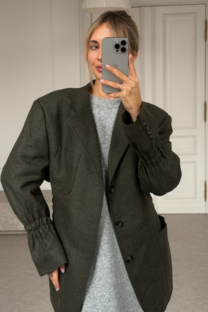 DARK GREEN ADJUSTABLE JACKET MODEL No2