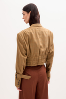 SHORT BUTTER JACKET No5 CHECKED