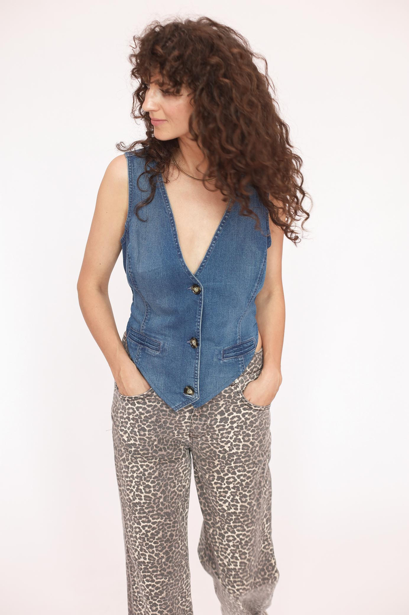 JEANS DENIM VEST