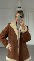 RED-BROWN NATURAL SHEEPSKIN WITH EPADS