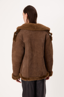 BROWN NATURAL SHEEPSKIN WITH EPADS