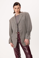 GRAY SLIM FIT JACKET MODEL No2