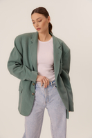 GREEN WOOL JACKET MODEL No2