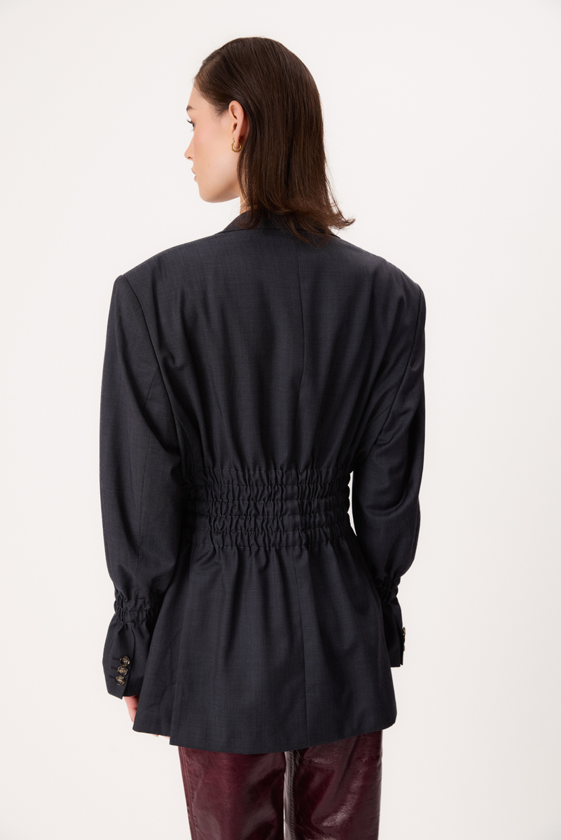 NAVY SLIM FIT JACKET MODEL No2