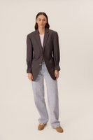 LONG GRAPHITE FITTED JACKET MODEL No2