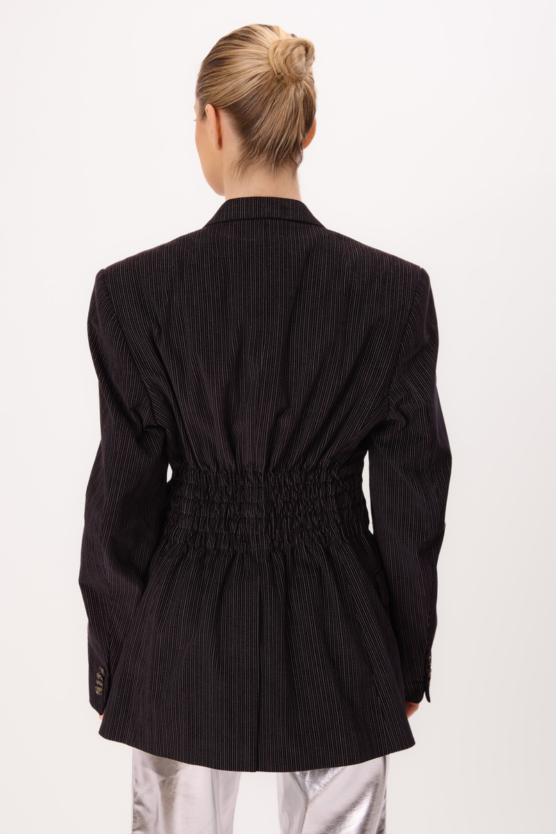LONG JACKET WITH LIGHT STRIPES MODEL No4