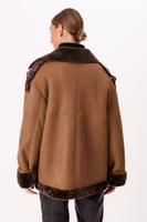 BROWN NATURAL SHEEPSKIN WITH EPADS