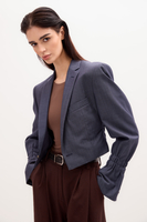 BLUE SHORT JACKET NO2 WITH ADJUSTABLE WAIST