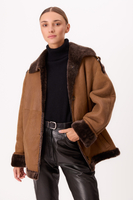 BROWN NATURAL SHEEPSKIN WITH EPADS