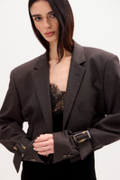 GRAPHITE JACKET No5 WITH BUCKLES