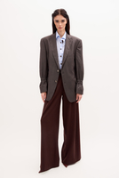 GREY SLIM FIT JACKET MODEL No2 WITH STRIPES