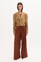 SHORT BUTTER JACKET No5 CHECKED