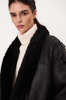 BLACK NATURAL SHEEPSKIN WITH EPADS