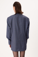 BLUE CHECKERED JACKET MODEL No8