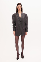 LONG MINIMALIST GRAY JACKET MODEL No8