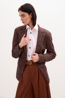 MARYNARKA Z REGULOWANYMI RZĘDAMI GUM W TALII  MODEL No4 