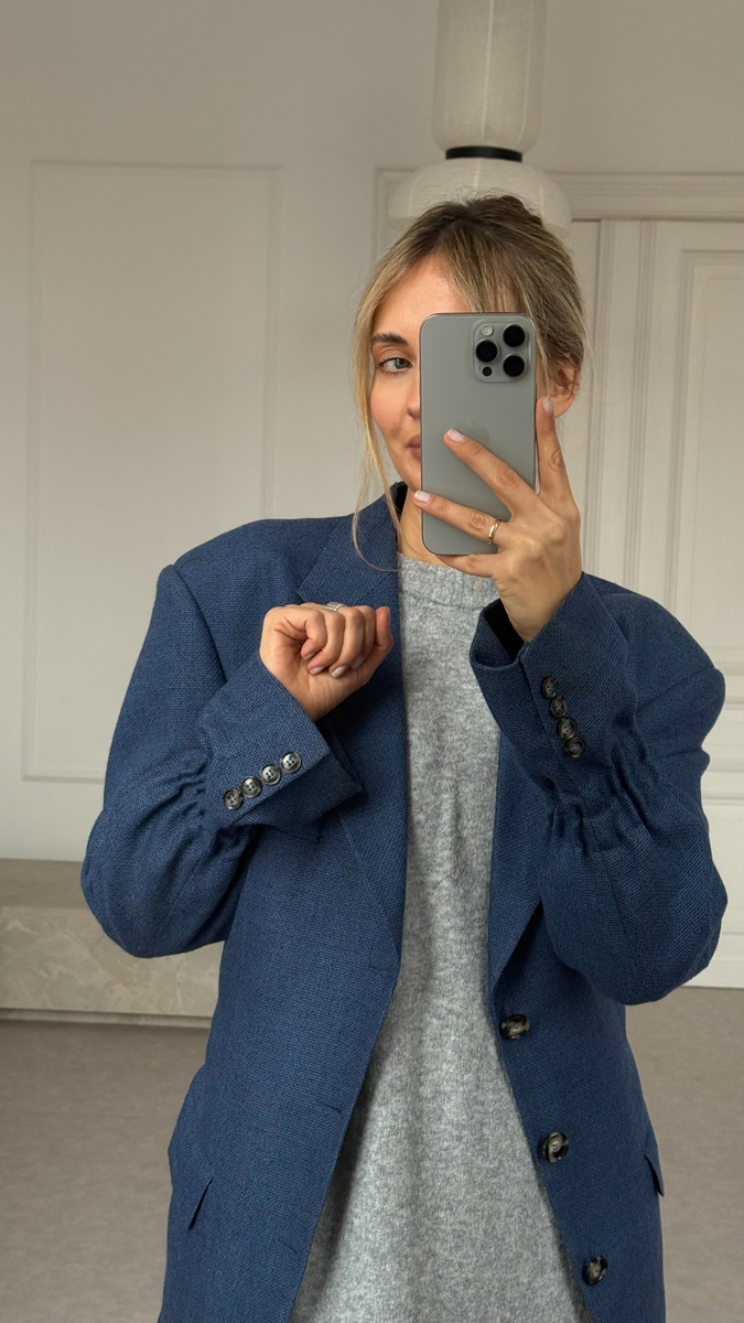 DARK BLUE ADJUSTABLE JACKET MODEL No2