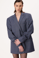 BLUE CHECKERED JACKET MODEL No8