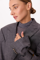 GRAY CHECKED JACKET MODEL No5