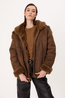 BROWN NATURAL SHEEPSKIN WITH EPADS