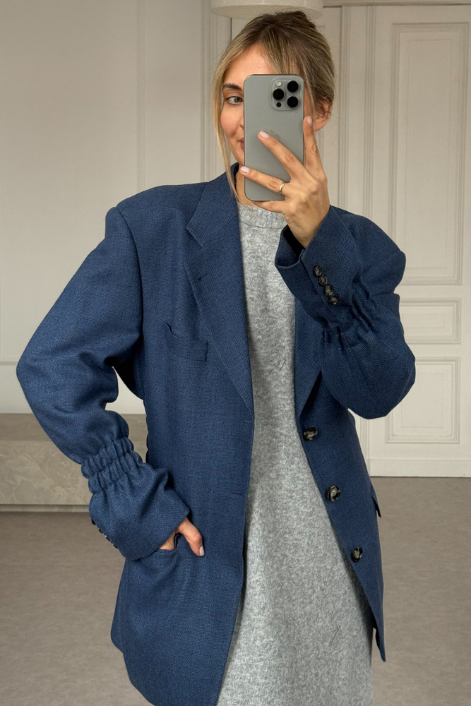 DARK BLUE ADJUSTABLE JACKET MODEL No2